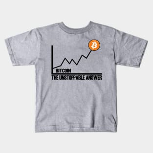 Buy and Hodl BTC Bitcoin Crypto Hodler Hold Answer Kids T-Shirt